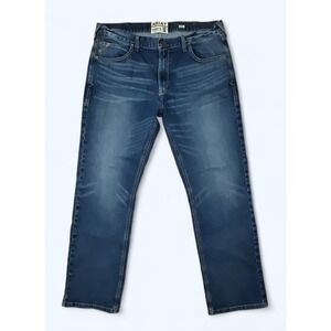 Ariat Jeans Mens 40x33 Blue M5 Straight Fit Straight Leg Denim Western